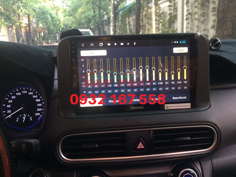 lắp màn hình Android cho Hyundai Kona