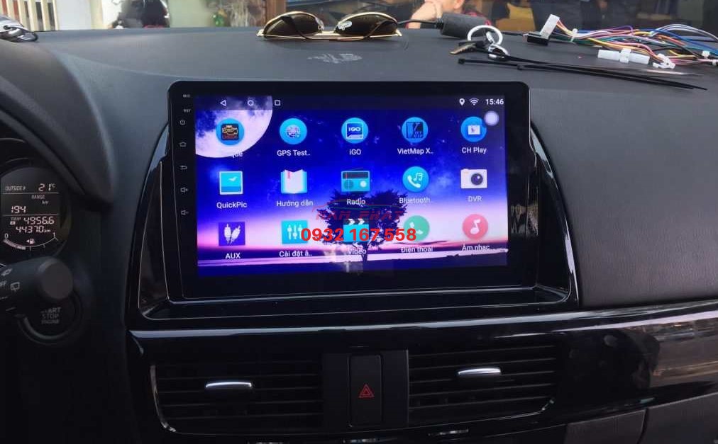 lắp màn hình Android cho Mazda CX5