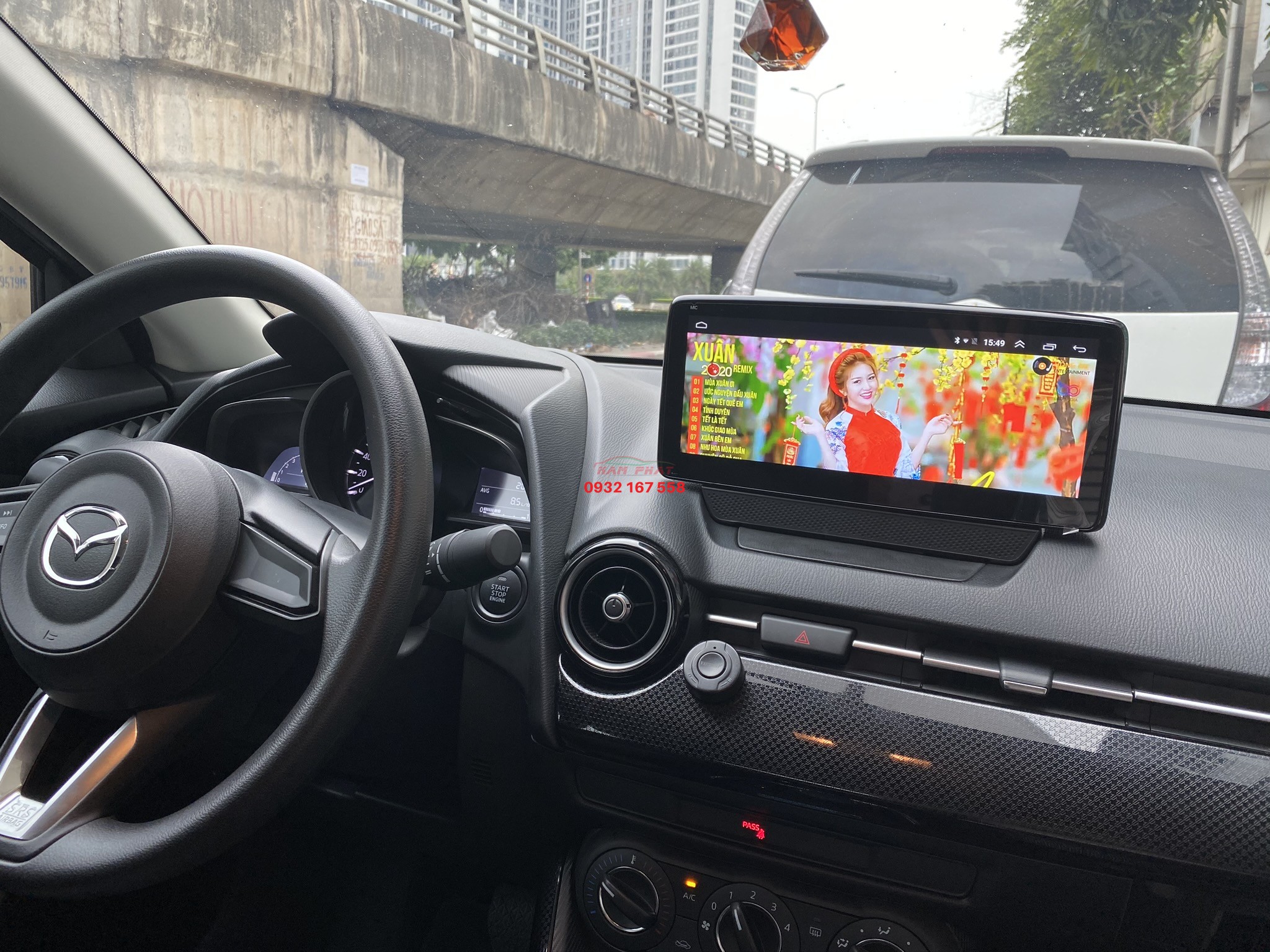 Lắp màn hình Android cho Mazda 2