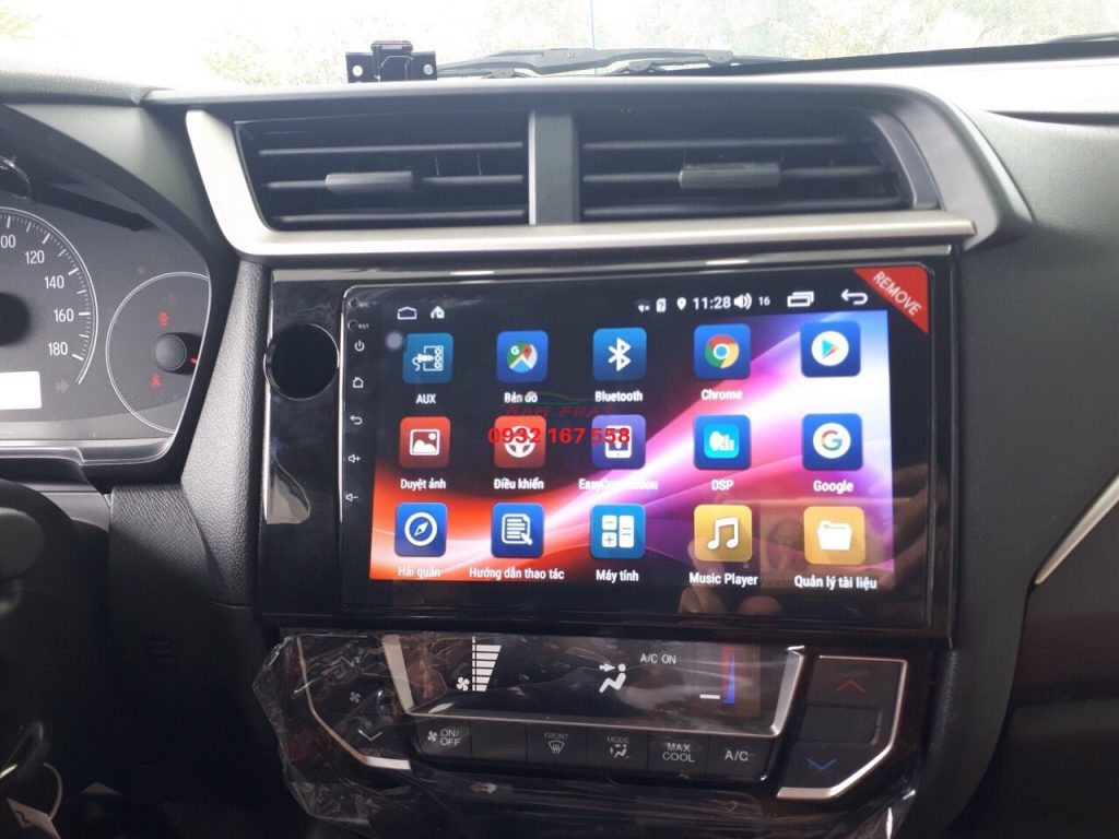 Lắp màn hình Android cho Honda Brio