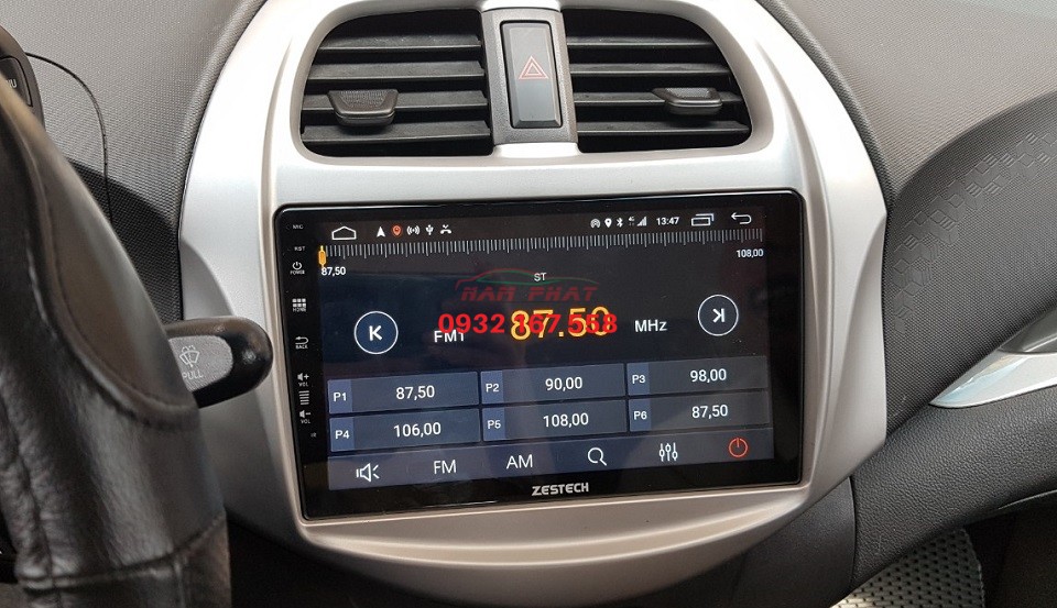 Lắp màn hình Android cho Chevrolet Spark