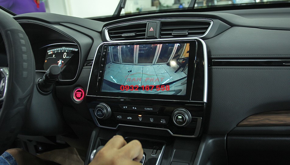 Lắp màn hình Android cho Honda CRV