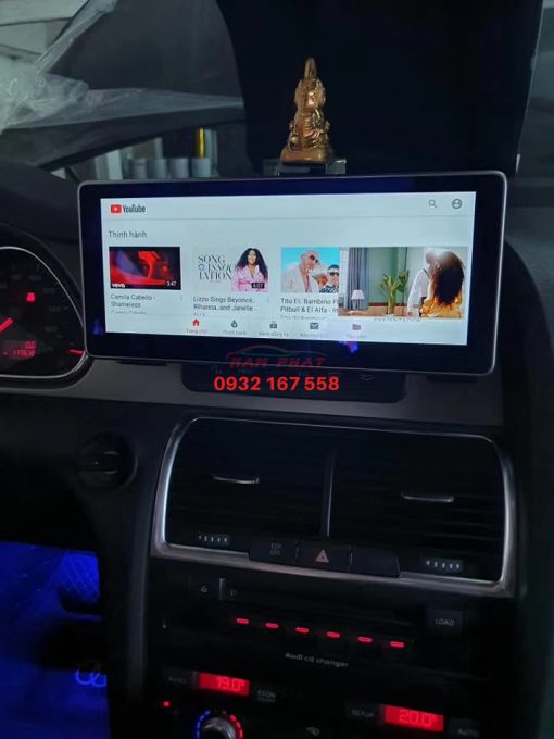 Lắp màn hình Android cho Audi Q7