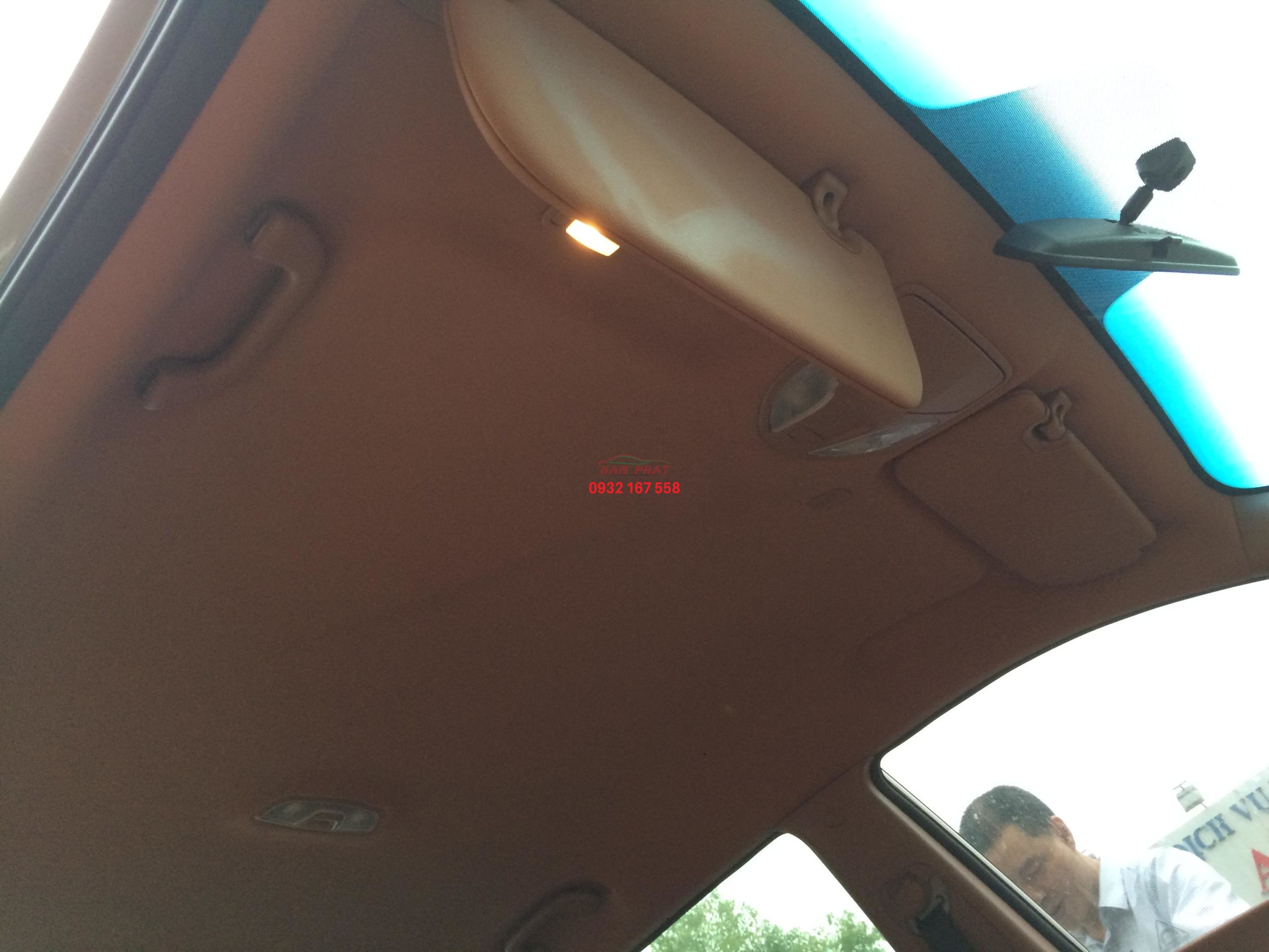 Đổi màu nội thất Hyundai Santafe