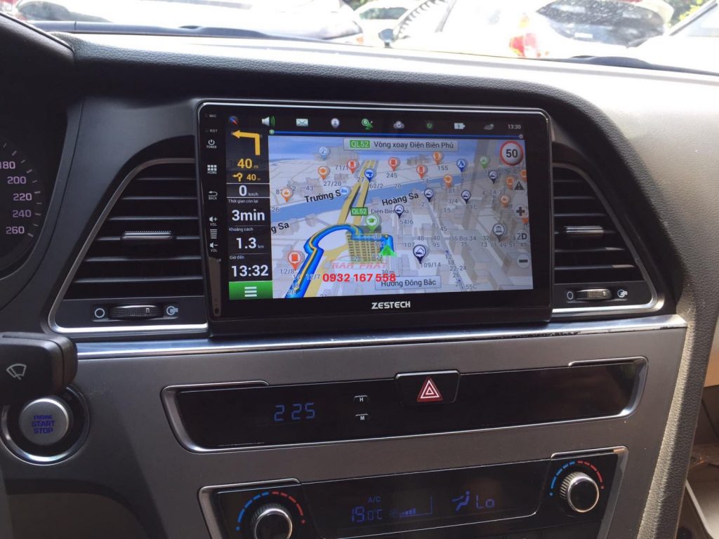 Lắp màn hình Android cho Hyundai Sonata