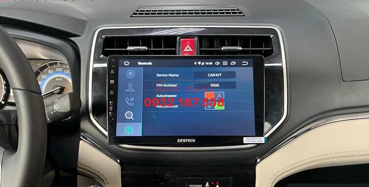 Lắp màn hình Android cho Toyota Rush