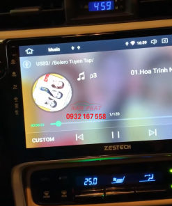 Lắp màn hình Android cho Toyota Altis