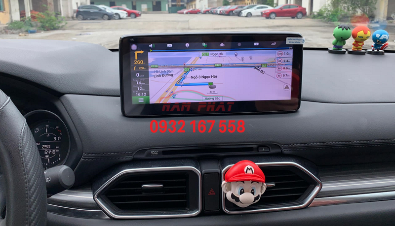Lắp màn hình Android cho Mazda CX8