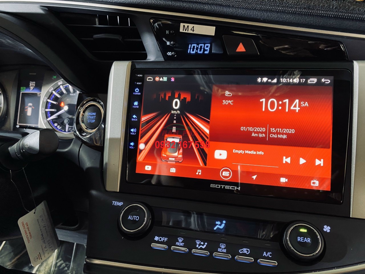 Màn hình Android Gotech Toyota Innova