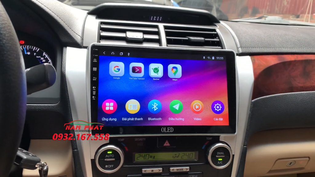 màn hình Android Oled cho Toyota Camry