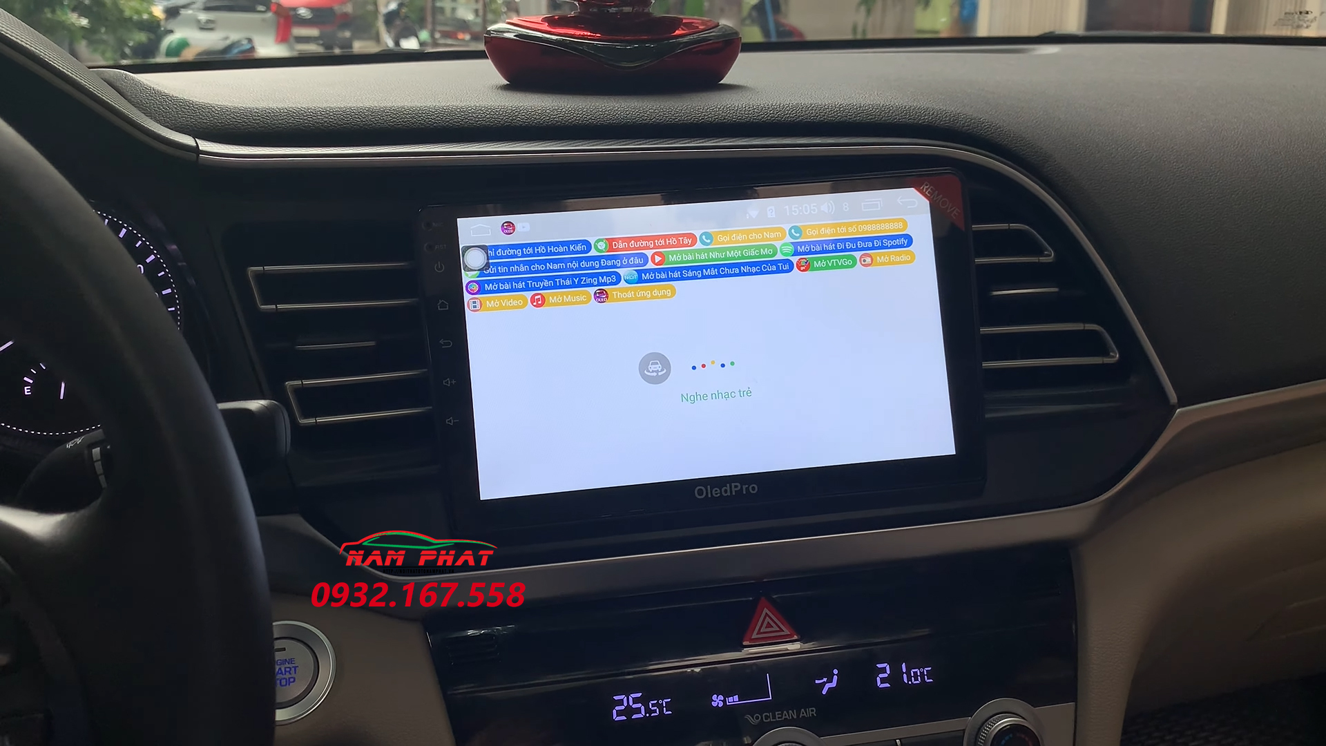 Màn hình Android Oled cho Hyundai Elantra