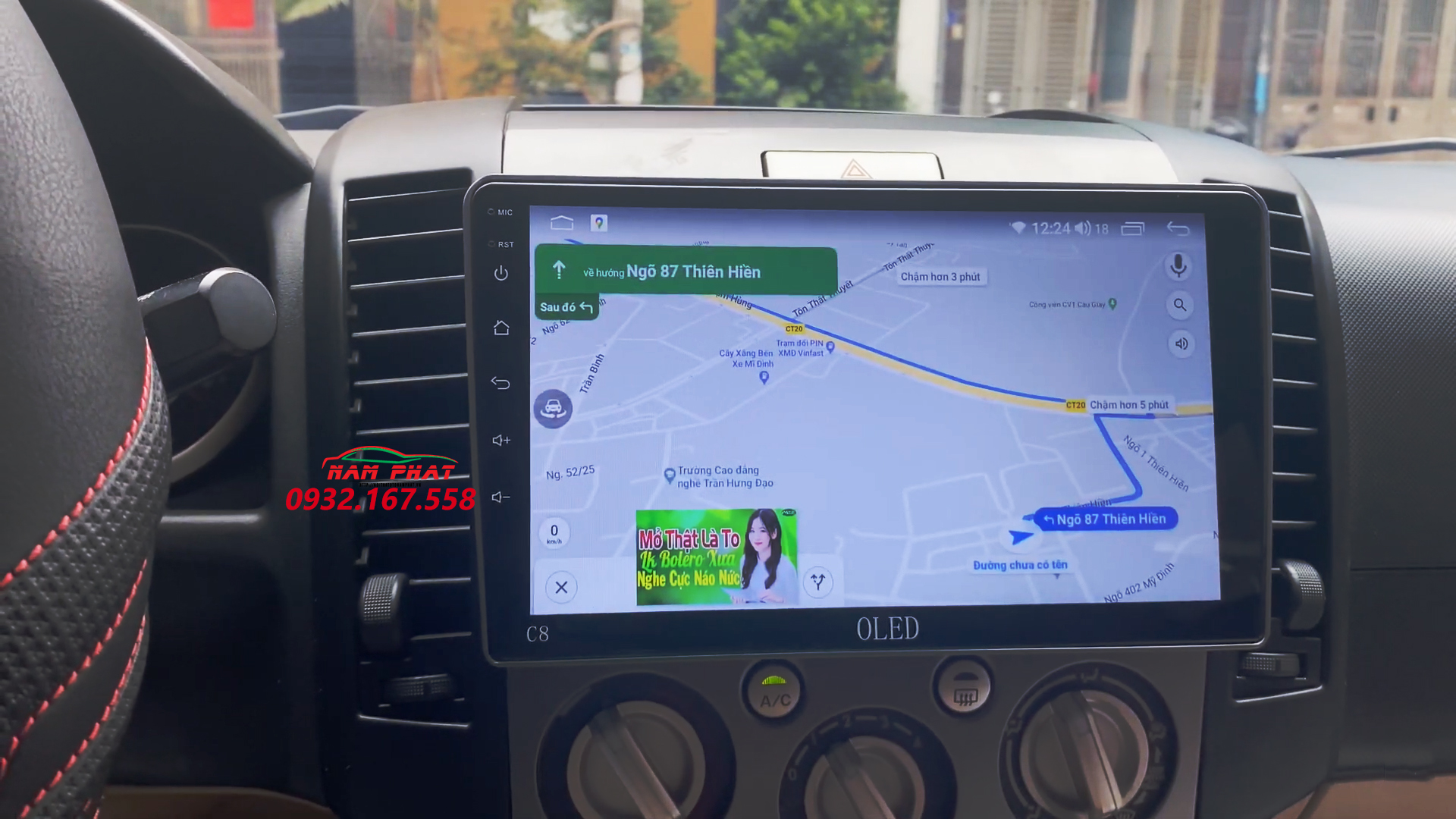 Màn hình Android Oled cho Ford Everest