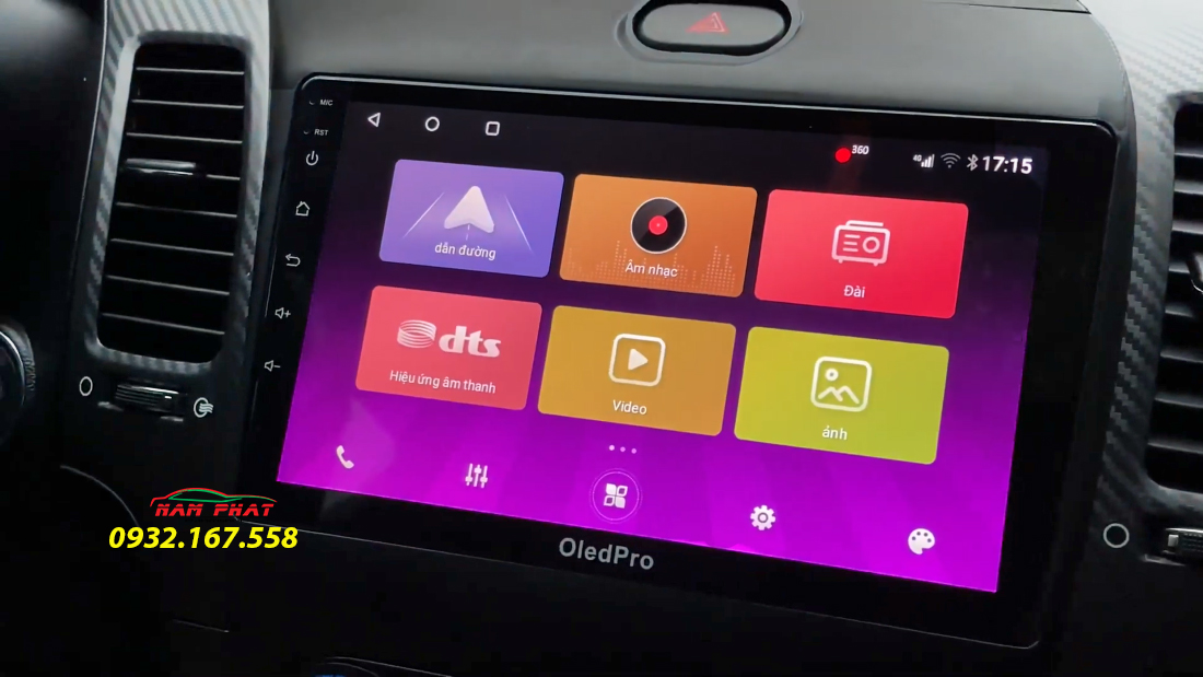 Màn hình Android Oled cho xe Kia K3