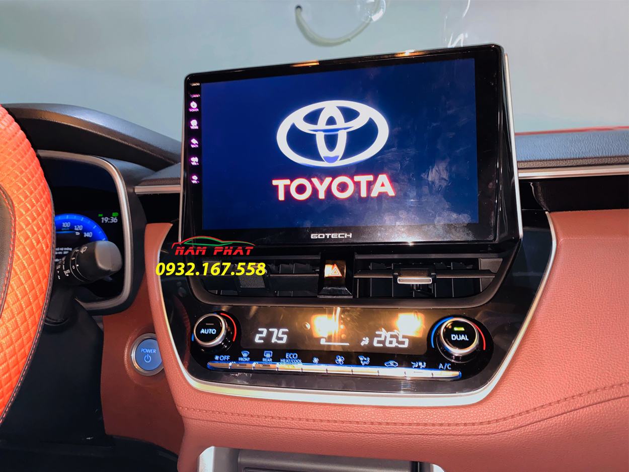 Màn hình Android Gotech cho Toyota Cross