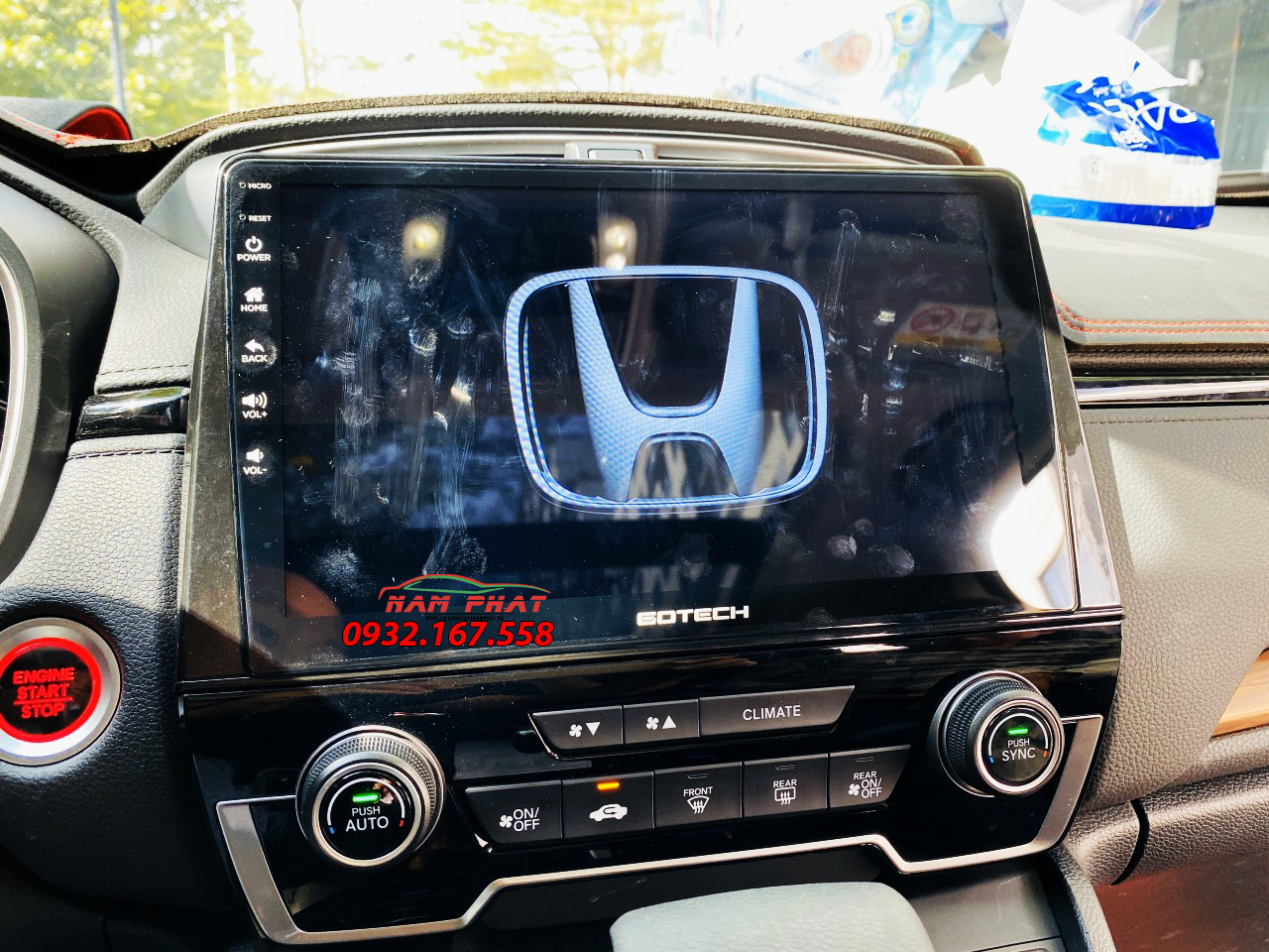 Màn hình Android Gotech cho Honda CRV