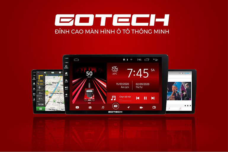 Màn hình Android Gotech trên Nissan X-Trail