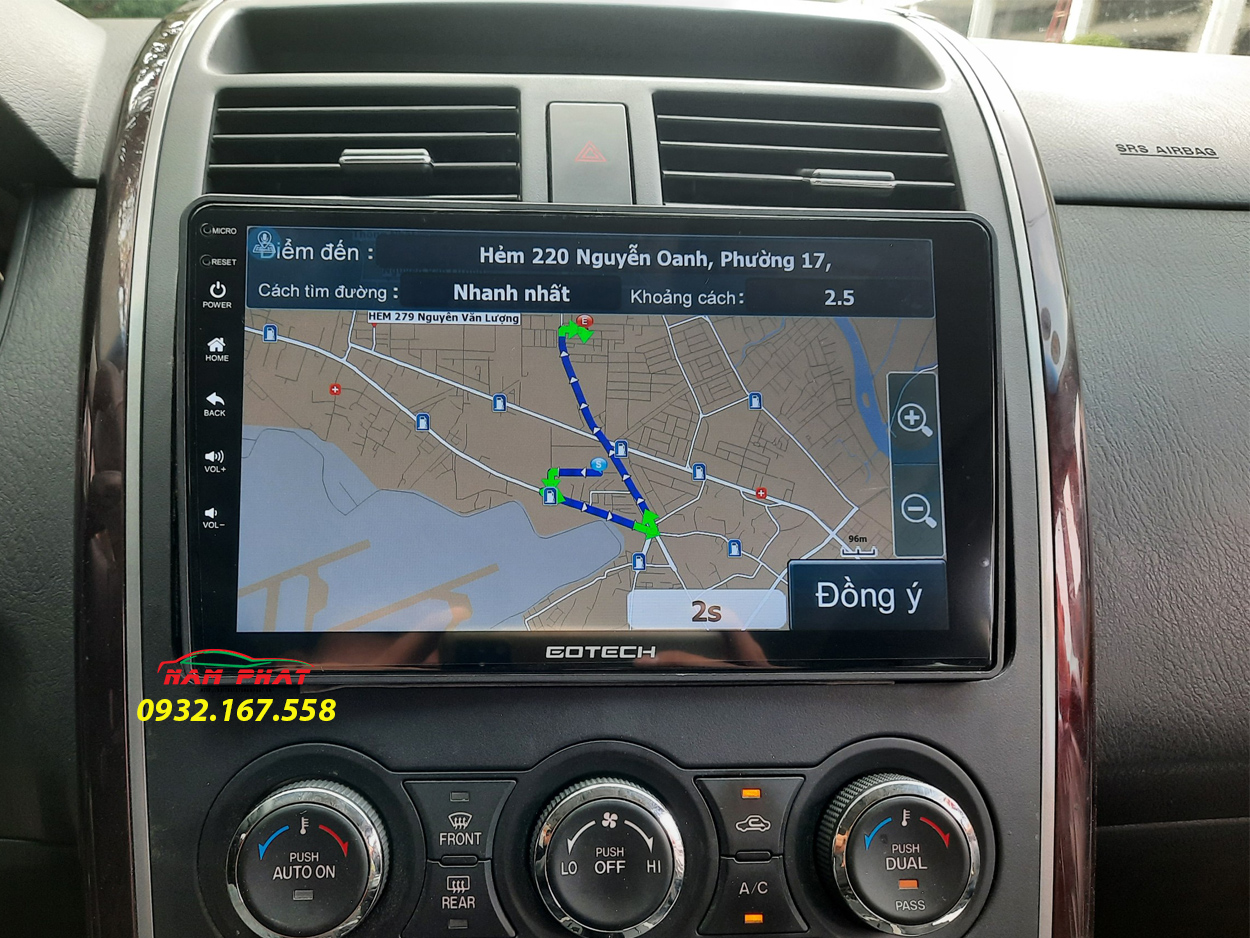 Màn hình Android Gotech cho xe Mazda CX9