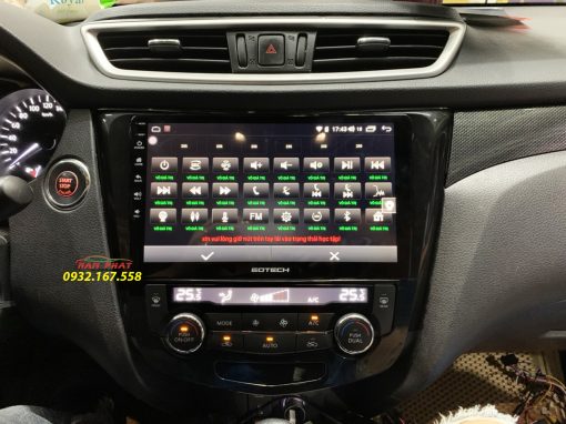 Màn hình Android Gotech cho Nissan X-Trail