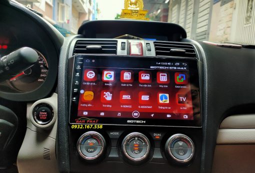 Màn hình Android Gotech trên Subaru forester
