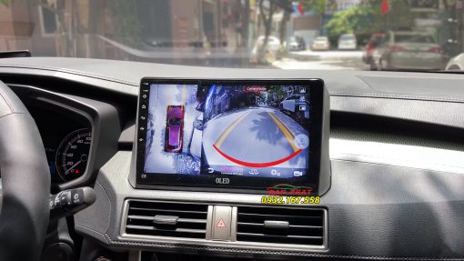 Màn hình Android Oled C8 trên Mitsubishi Xpander