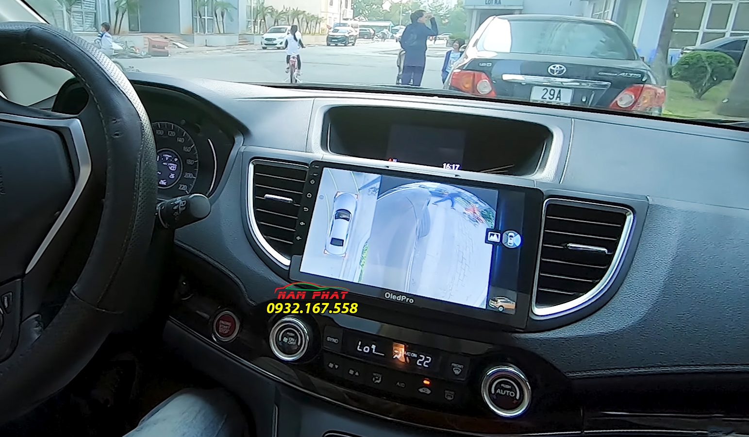 Honda Cr-V 2015 Trang Bị Thêm Màn Hình Android Oledpro X3 - Bọc Ghế Da Ô Tô  Chuyên Nghiệp Nam Phát