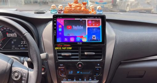 Màn hình Android Oled C8s trên Toyota Vios đời 2021